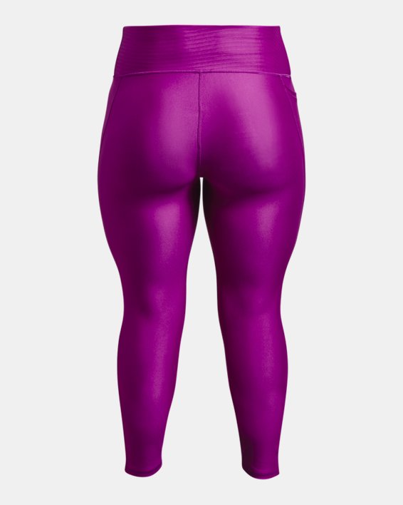 Legging long HeatGear® Armour No-Slip Waistband pour femme, Purple, pdpMainDesktop image number 5